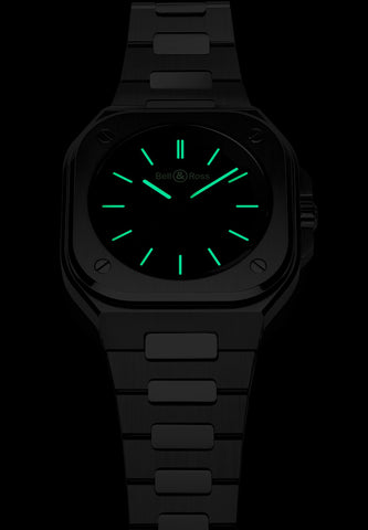 Bell & Ross Watch BR 05 Skeleton Nightlum Bracelet Limited Edition