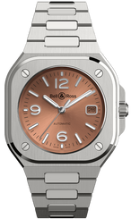 Bell & Ross Watch BR 05 Auto Copper Brown Bracelet BR05A-BR-ST/SST.