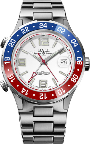 Ball Watch Company Roadmaster Pilot GMT Limited Edition DG3038A-S2C-WH
