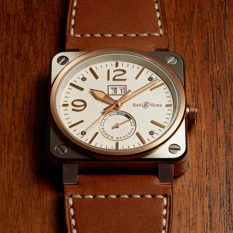 Bell & Ross Watch BR 03 90 Steel & Rose Gold