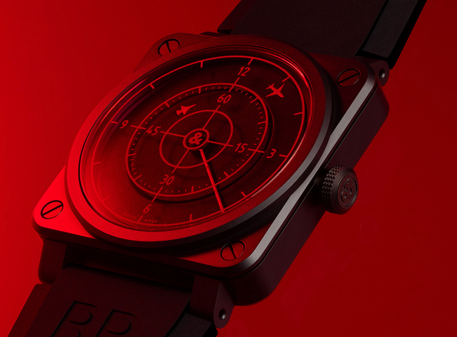 Bell & Ross Watch BR 03 92 Red Radar Ceramic Limited Edition D