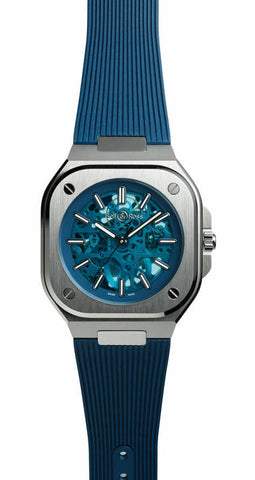 Bell & Ross Watch BR 05 Skeleton Blue Limited Edition D