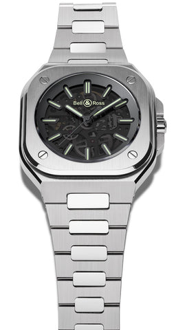 Bell & Ross Watch BR 05 Skeleton Nightlum Bracelet Limited Edition