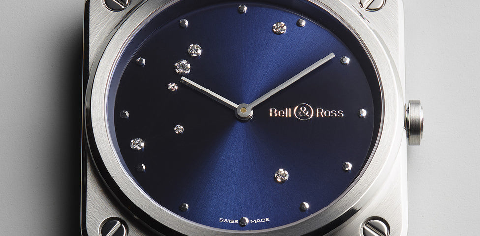 Bell & Ross Watch BRS Blue Diamond Eagle