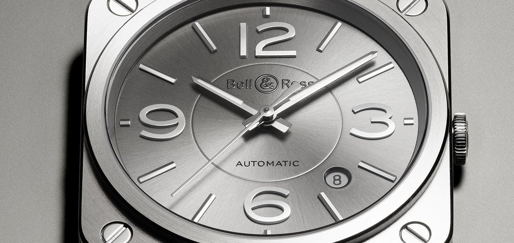 Bell & Ross Watch BRS Officer Ruthenium