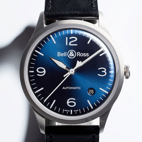 Bell & Ross Watch Vintage BR V1-92 Blue Steel D