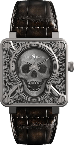 Bell & Ross Watch BR 01 92 Burning Skull BR0192-SKULL-BURN
