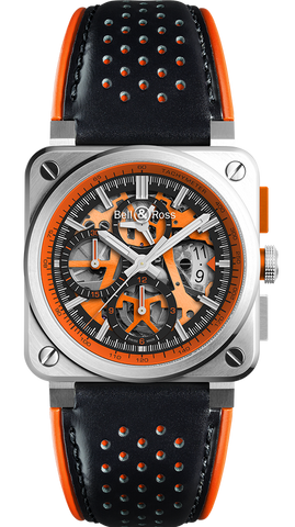 Bell & Ross Watch BR 03 94 AreoGT Orange BR0394-SC-ORA/SCA