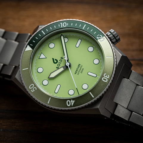 Boldr Watch Venture Green Star