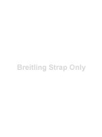 Breitling Superocean Leather Strap For Tang Pin Regular Black 22mm