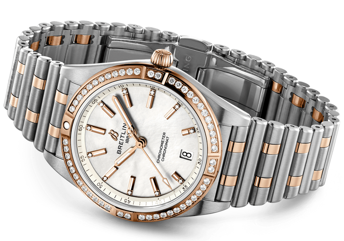 Breitling Chronomat Automatic 36 Red Gold Watch