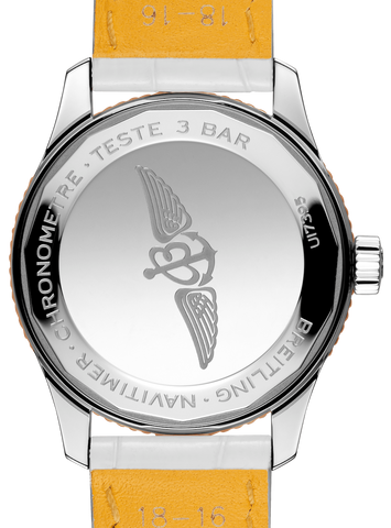 Breitling Navitimer Automatic 35 Reg Gold Ladies Watch