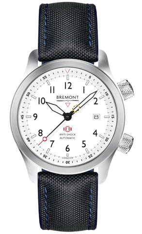 Bremont Watch MBII White Blue Barrel MBII-WH/BLUE