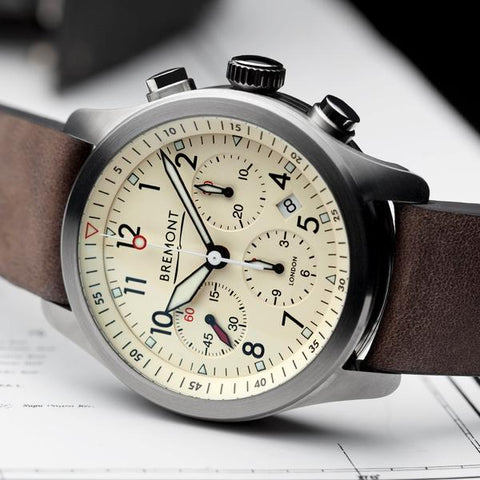 Bremont Watch ALT1-P2 Cream