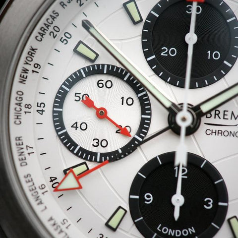 Bremont Watch World Timer ALT1-WT White