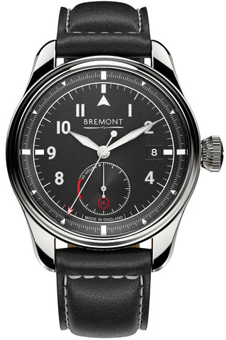Bremont Watch Fury Black Steel FURY-BK-SS-R-S