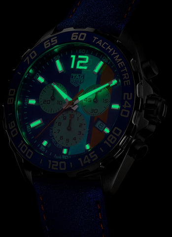 TAG Heuer Watch Formula 1 Chronograph Gulf Special Edition