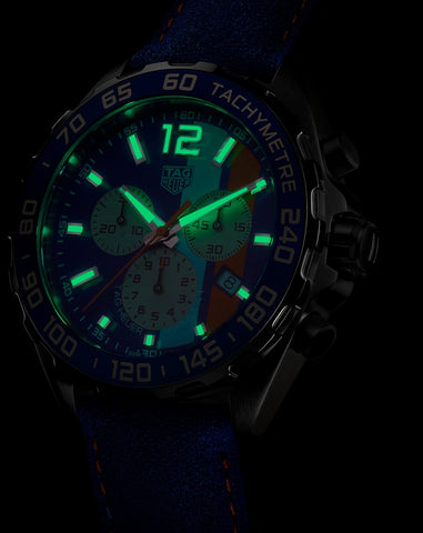 TAG Heuer Watch Formula 1 Chronograph Gulf Special Edition