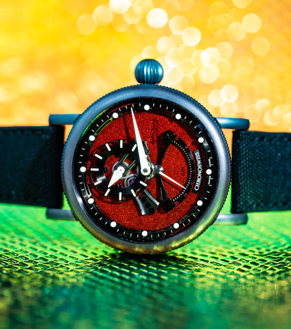 Chronoswiss Watch Open Gear ReSec Chocolate Limited Edition