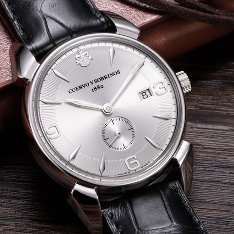 Cuervo y Sobrinos Watch Historiador Segundos Vintage