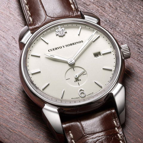 Cuervo y Sobrinos Watch Historiador Pequenos Segundos