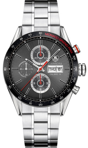TAG Heuer Watch Carrera Day Date Automatic Chronograph Monaco Grand Prix CV2A1M.BA0796