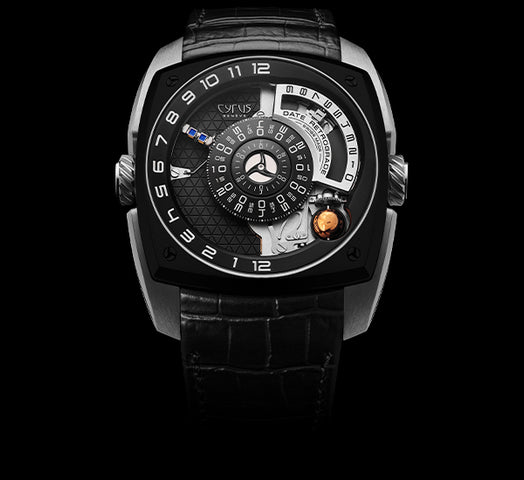 Cyrus Klepcys Titanium DLC White Gold Moon Limited Edition Watch