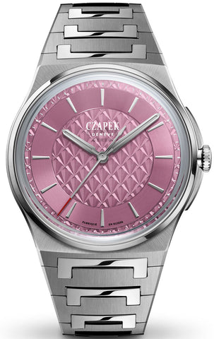 Czapek Watch Antarctique S Sashiko Pink Lotus