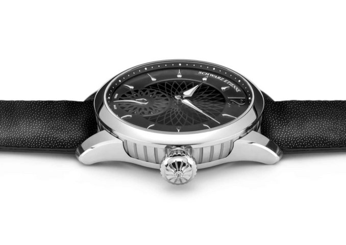 Schwarz Etienne Fiji Floral Seconds Watch