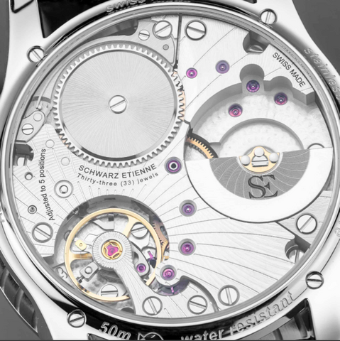 Schwarz Etienne Fiji Floral Seconds Watch