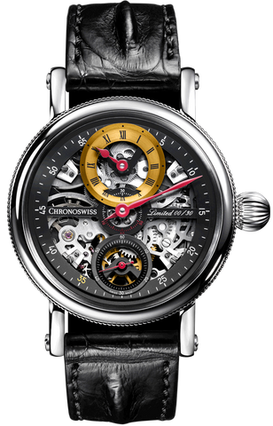Chronoswiss Watch Flying Grand Regulator Skeleton CH-6723S-BKYE