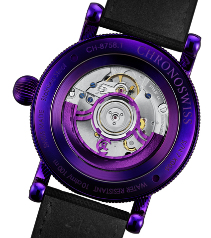 Chronoswiss Watch Flying Regulator Open Gear Purple Haze Limited Edition