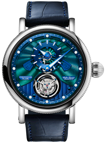 Chronoswiss Watch Open Gear Flying Tourbillon Paraiba Limited Edition CH-3123-PABL