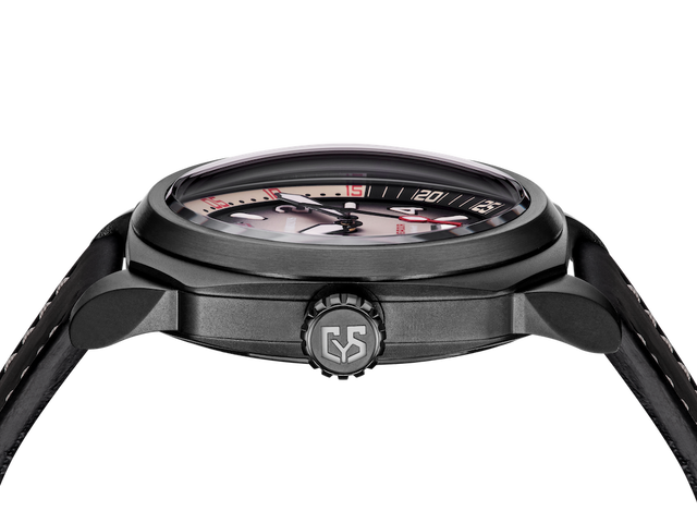 Cuervo y Sobrinos Buceador Caribe Divers Black Coral Watch