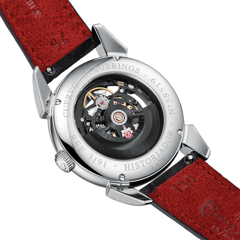 Cuervo y Sobrinos Watch Historiador Squelette