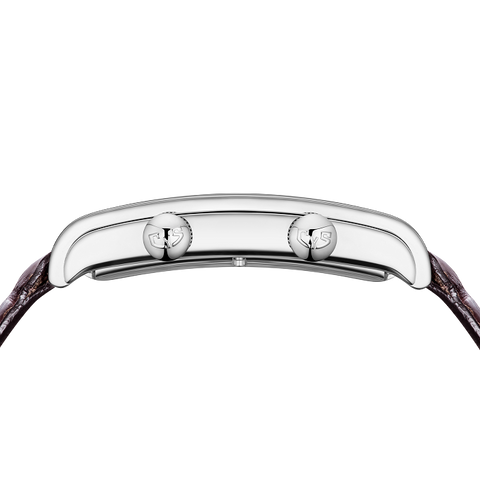 Cuervo y Sobrinos Prominente Doble Tiempo Watch