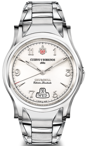 Cuervo y Sobrinos Watch Robusto Churchill Yalta Edition 2810B.1Y