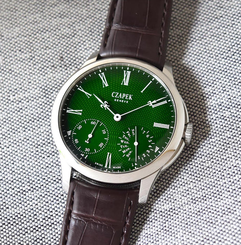 Czapek Quai des Bergues Emerald Green L Watch