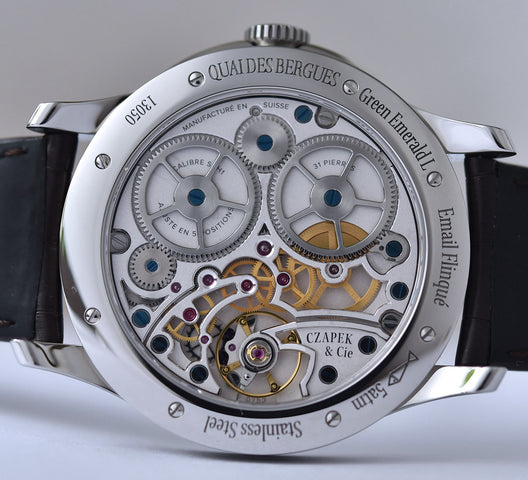 Czapek Quai des Bergues Emerald Green L Watch