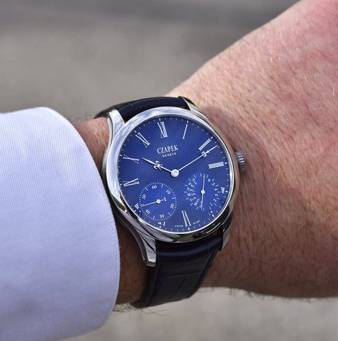 Czapek Quai des Bergues Sapphire Blue L Watch