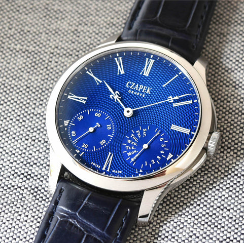 Czapek Quai des Bergues Sapphire Blue L Watch