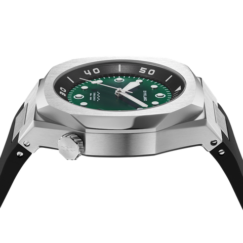 D1 Milano Watch Subacqueo Diver Deep Green