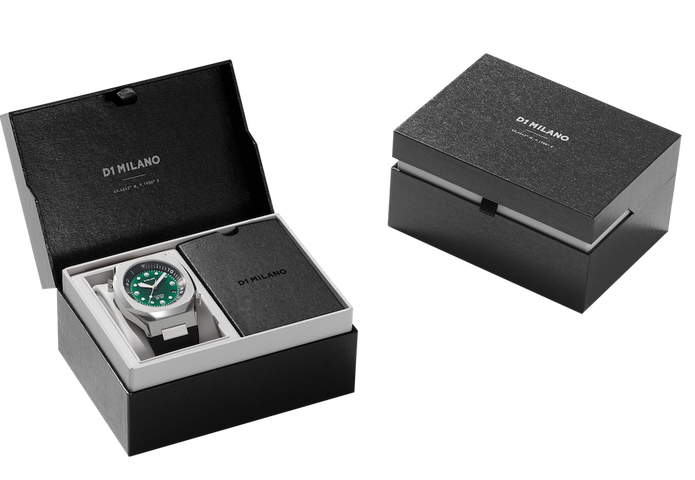D1 Milano Watch Subacqueo Diver Deep Green
