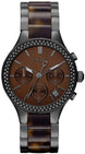 DKNY Watch Glitz Chronograph Tortoise NY8668