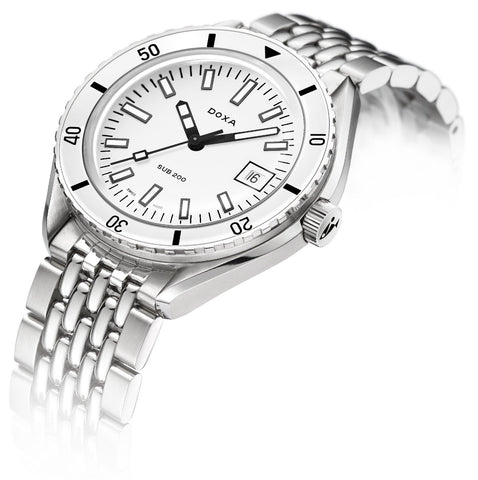 Doxa Sub 200 Whitepearl Bracelet Watch