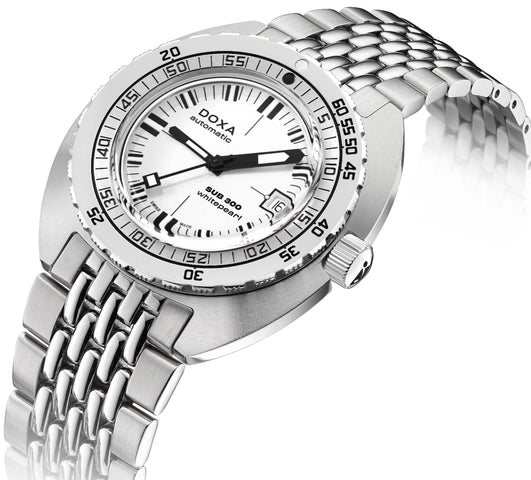 Doxa SUB 300 Whitepearl Bracelet Watch