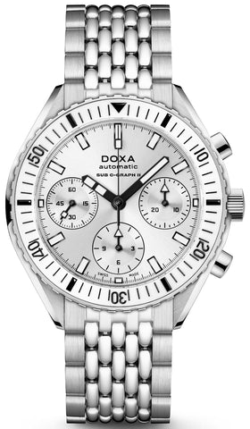 Doxa Watch Sub 200 C-Graph II Whitepearl Bracelet 797.10.011W.10