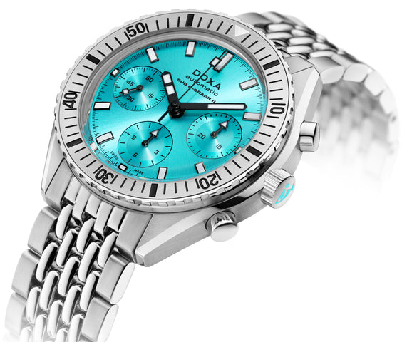 Doxa Sub 200 C-Graph II Aquamarine Bracelet Watch