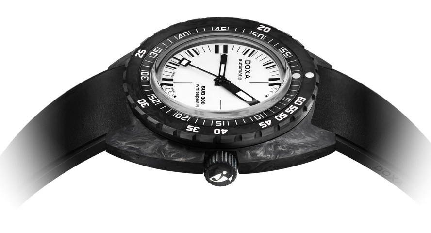 Doxa Sub 300 Carbon Whitepearl Watch