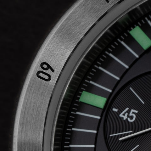 Fortis Flieger F-43 Bicompax On Aviator Strap Watch